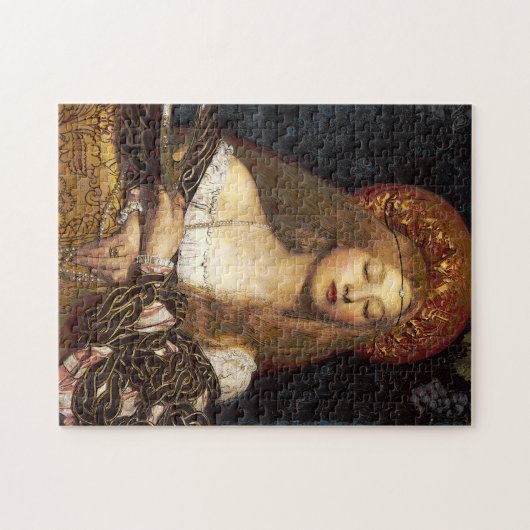 Portrait PreRaphaelite Kunsthandwerk Puzzle (Horizontal)