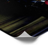 Portrait Prinz Edward von Pfalz in Rüstung Poster (Ecke)