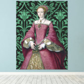 Portrait Prinzessin Elizabeth Tudor, Königin Leinwanddruck (Insitu (Holzboden))