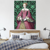 Portrait Prinzessin Elizabeth Tudor, Königin Leinwanddruck (Insitu (Schlafzimmer))