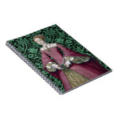 Portrait Prinzessin Elizabeth Tudor, Königin Notizblock (Rechte Seite)