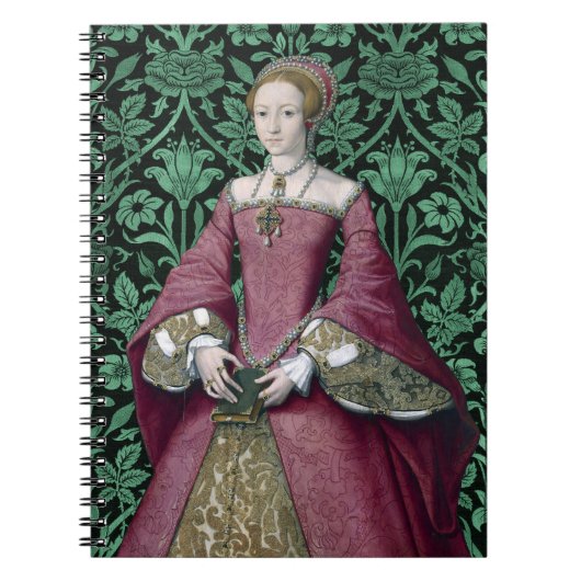 Portrait Prinzessin Elizabeth Tudor, Königin Notizblock (Vorderseite)