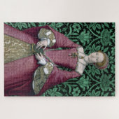 Portrait Prinzessin Elizabeth Tudor, Königin Puzzle (Horizontal)