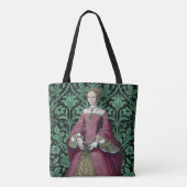 Portrait Prinzessin Elizabeth Tudor, Königin Tasche (Rückseite)