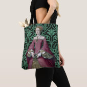 Portrait Prinzessin Elizabeth Tudor, Königin Tasche (Von Nahem)