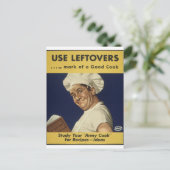 Portrait_Propaganda-Poster Postkarte (Stehend Vorderseite)