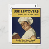 Portrait_Propaganda-Poster Postkarte (Vorne/Hinten)