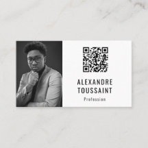 Portrait & QR Code