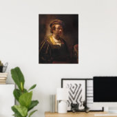Portrait - Rembrandt Fine Art Poster (Heimbüro)