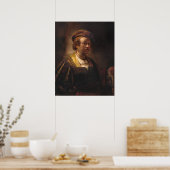 Portrait - Rembrandt Fine Art Poster (Küche)