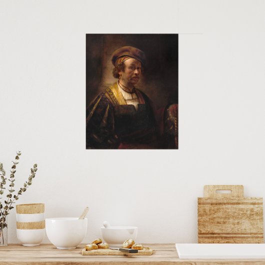 Portrait - Rembrandt Fine Art Poster (Küche)