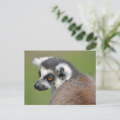 Portrait-Ringelmagen Postkarte (Stehend Vorderseite)