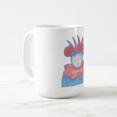 Portrait Royal Family Member Queen Kaffeetasse (Vorderseite Links)