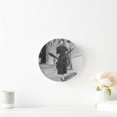 Portrait Runde Wanduhr (Zuhause)