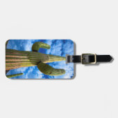 Portrait Saguaro Cactus, Arizona Gepäckanhänger (Vorderseite horizontal)