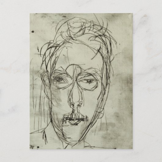 Portrait Schäffer | Albert Müller Postkarte (Vorderseite)