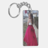 Portrait Schlüsselanhänger (Vorderseite links)