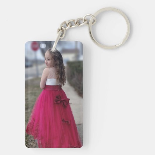 Portrait Schlüsselanhänger (Rückseite)