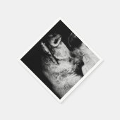 Portrait Serviette (Ecke)