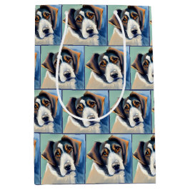 Portrait Sketch Painting Mittlere Geschenktüte