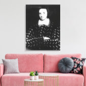 Portrait soll Christopher Marlowe sein Leinwanddruck (Insitu (Wohnzimmer))