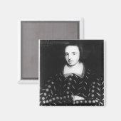 Portrait soll Christopher Marlowe sein Magnet (Vorderseite/Rückseite)