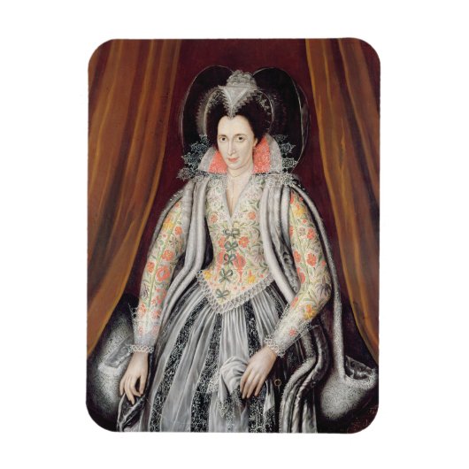Portrait soll Susan sein, Lady Gray Magnet (Vertikal)