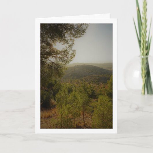 Portrait Spanien, Valencia, Spanien Karte (Vorderseite)