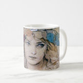Portrait (Studie), Alphonse Mucha Kaffeetasse (VorderseiteRechts)