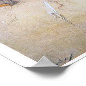 Portrait (Studie), Alphonse Mucha Poster (Ecke)