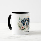 Portrait-Tasse für die Haustiere - Personalisierte Tasse (Vorderseite Links)