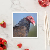 Portrait Türkei-Geier Serviette (Beispiel)