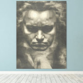 Portrait Van Beethoven Leinwanddruck (Insitu (Holzboden))