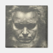 Portrait Van Beethoven Magnet (Vorne)