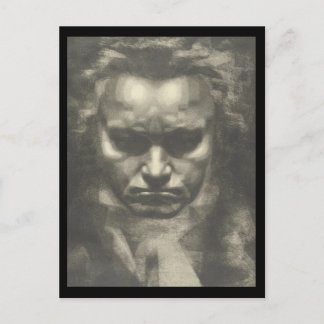 Portrait Van Beethoven Postkarte