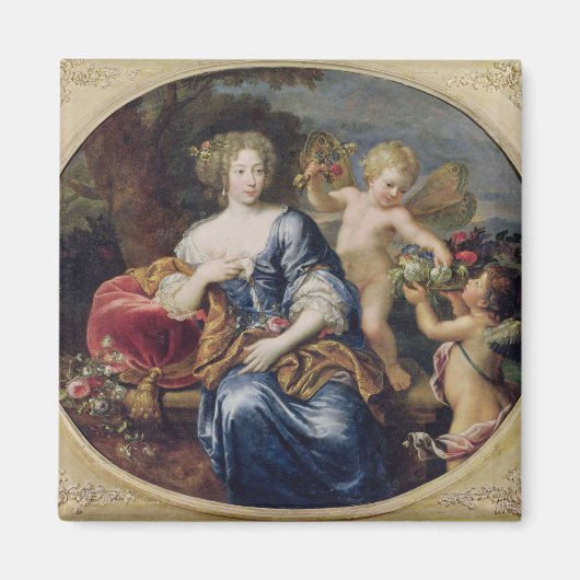 Portrait vermutlich Francoise-Athenais Magnet (Vorne)