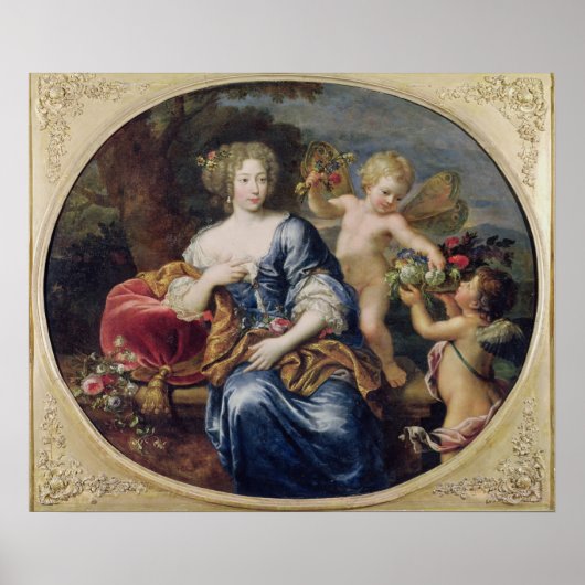 Portrait vermutlich Francoise-Athenais Poster (Vorne)