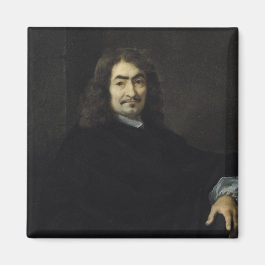 Portrait, vermutlich Rene Descartes Magnet (Vorne)