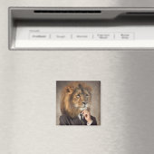 Portrait von A Lion Magnet (In Situ (Geschirrspüler))