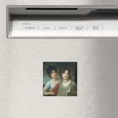 Portrait von A. und V. Gagarin, 1802 Magnet (In Situ (Geschirrspüler))