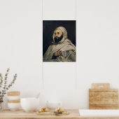 Portrait von Abd el-Kader Poster (Küche)