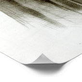 Portrait von Abd-El-Kader Poster (Ecke)