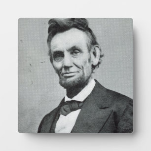 Portrait von Abe Lincoln 1 Fotoplatte