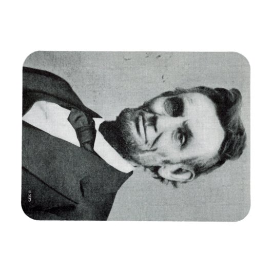 Portrait von Abe Lincoln 1 Magnet (Horizontal)