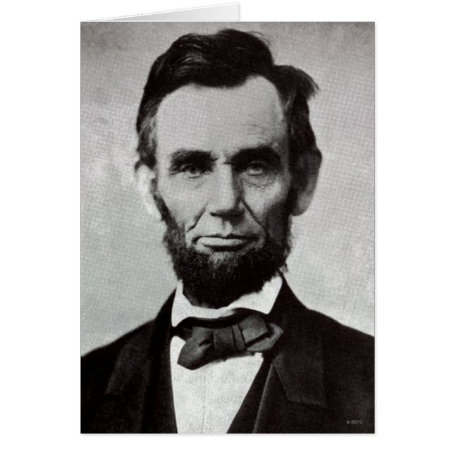 Portrait von Abe Lincoln 2 (Vorne)