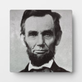 Portrait von Abe Lincoln 2 Fotoplatte (Vorderseite)