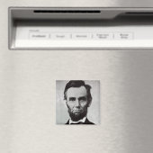 Portrait von Abe Lincoln 2 Magnet (In Situ (Geschirrspüler))