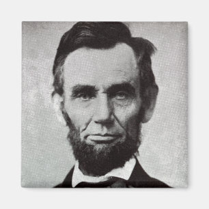 Portrait von Abe Lincoln 2 Magnet