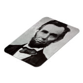 Portrait von Abe Lincoln 2 Magnet (Linke Seite)