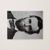 Portrait von Abe Lincoln 2 Puzzle (Horizontal)